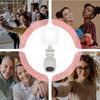 Adjustable Brightness Portable LED Selfie Light 3 Color Light Clamp Photography Light  Night
