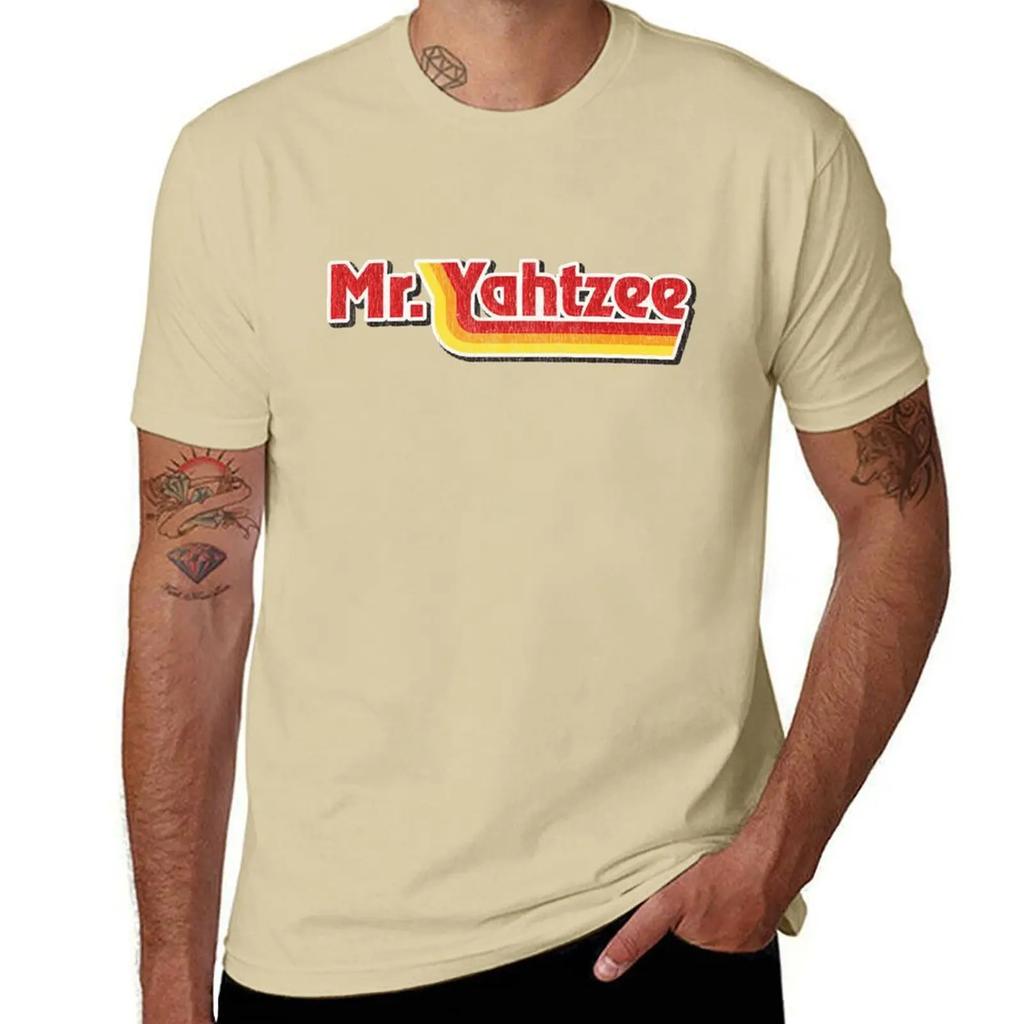 Herr. Yahtzee T-Shirt Rohlinge Shirts Grafik Anime T-Shirts Oberteile Herren T-Shirt