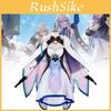 Entzückendes weißes Wolkenläufer Cosplay-Outfit mit Accessoires und Schwanz für Anime-Liebhaber
