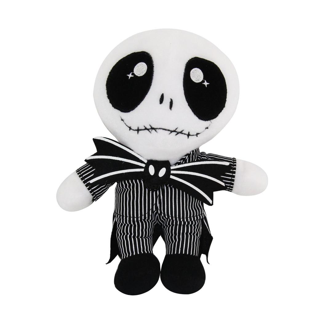 

The Nightmare Before Christmas Jack Skellington Plush Toy With Crystal Soft Fabric For Holiday Decor