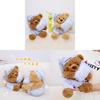 Plush Teddy Bear Gift For Kids With Ultra Soft Short Pile Fabric For Comfort And Sleep