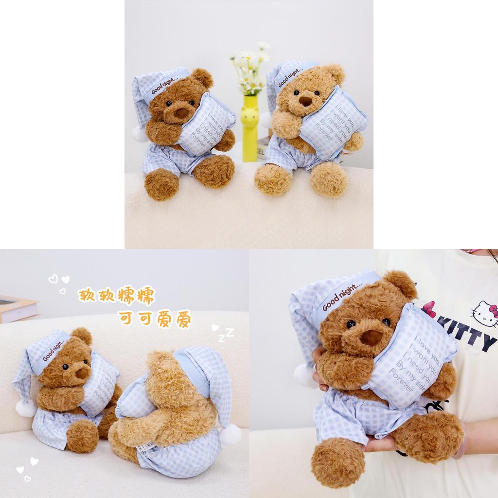 Plush Teddy Bear Gift For Kids With Ultra Soft Short Pile Fabric For Comfort And Sleep