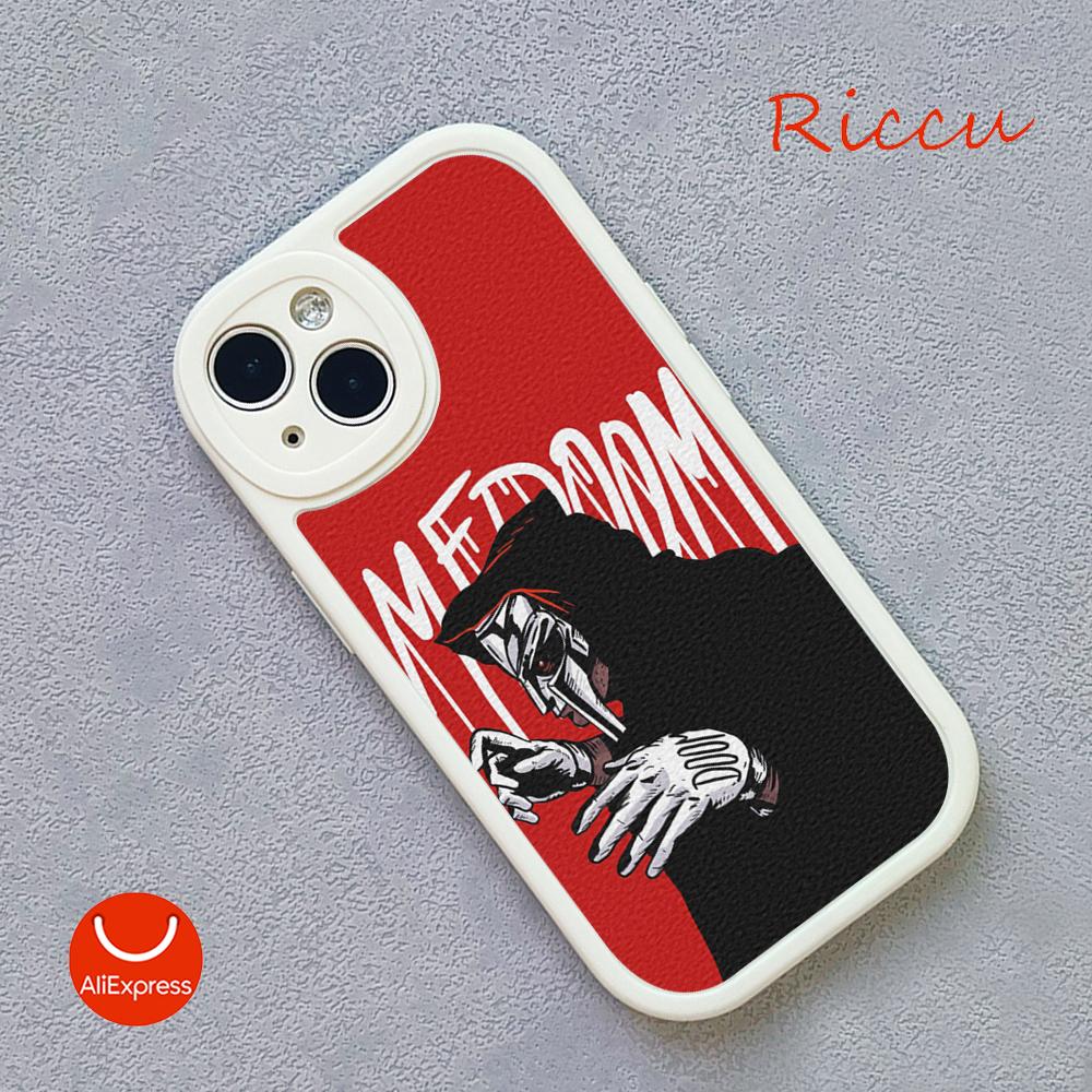 Iphone MF DOOM Rapper Telefon Kılıfı Iphone 14 13 11 12 Pro MAX 13 12MiNi 7 8 plus iphone14 XS XR Kuzu Derisi Koruyucu Kılıflar