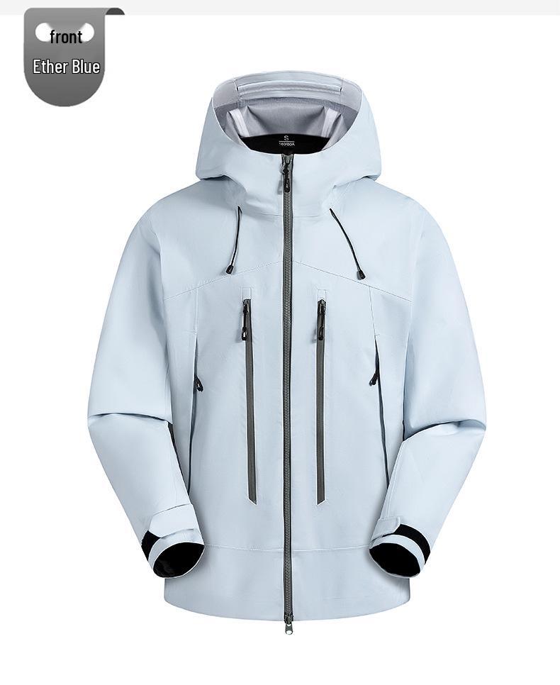 2026 Thin Windproof & Waterproof Heat-Sealed Outdoor Mountaineering Jacket for Tibet Travel
