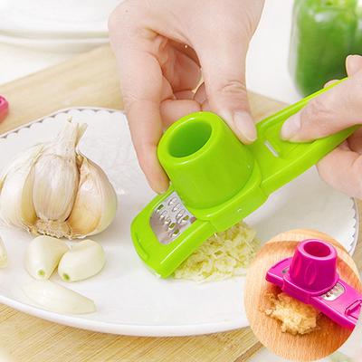 Multifunction Stainless Steel Pressing Garlic  Cutter Shredder Kitchen Too