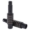 2Pcs RC Rear Axle Tube Brass Remote Control Car Axle Tube Set for Axial SCX10 Pro 1/10