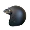 Retro 3/4 Open Face Motorcycle Helmet DOT Approved Cafe Racer Chopper Casco Retro Style CE Certified