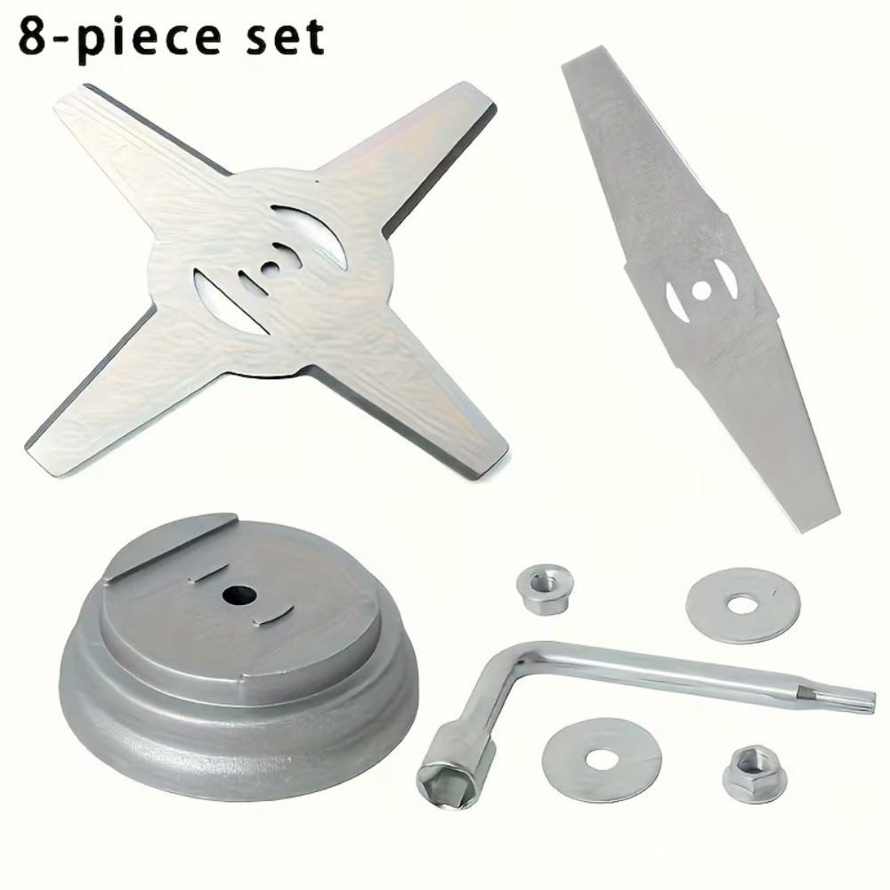 Manganese Steel Lawn Mower Fittings Straight Blade Garden Tool Parts Grass Trimmers