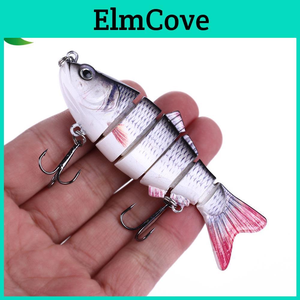 Hengjia Jointed 6sections 062oz 1pcs Minnow Fishing Lures For Trout Pike Bass Perch