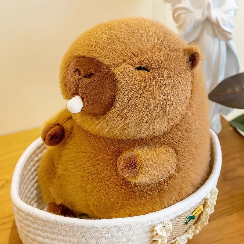 Kapibala Doll Cute Capybara Pendant Plush Toy Doll Doll Grab Machine Doll