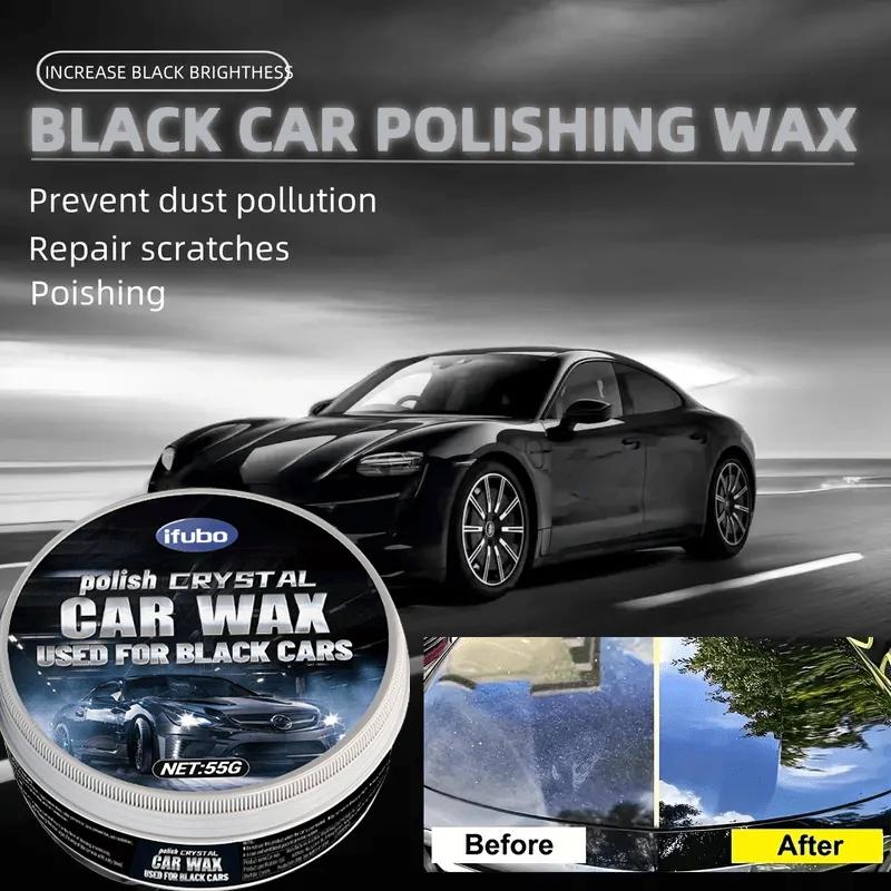 Black Car Wax Polishing Coat Polishing Maintenance Wax Black Wax Universal Scratch Repair Paint