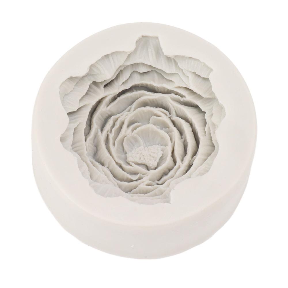 Silicone Rose Silicone Mold Non-Stick DIY Candy Mold DIY Pastry Baking Mold  Cake Chocolate Baking