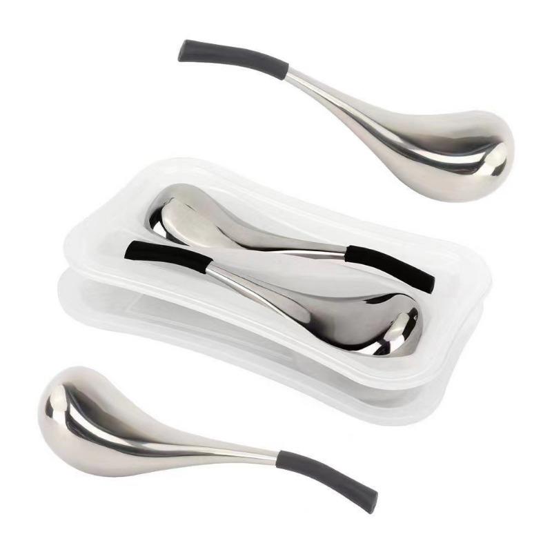 Ice Hockey Beauty Ice Spoon Ice Ball Face Massage Lift Face Stainless Steel Edema Artifact Eye Ice Skin Care