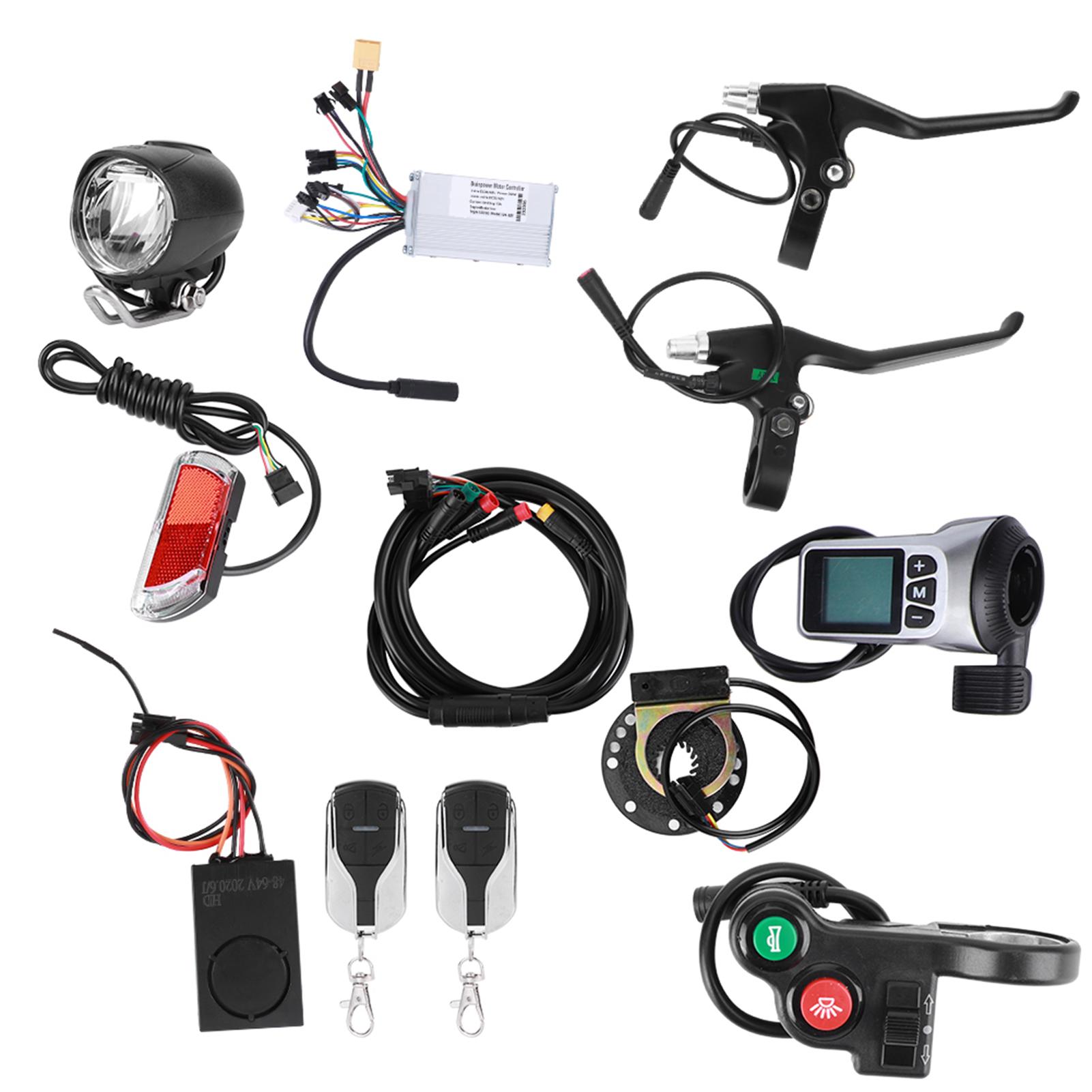 Mountain Bike Waterproof Line Kit Electric Bicycle Assist 124 Thumb Shifter Modified Accessory