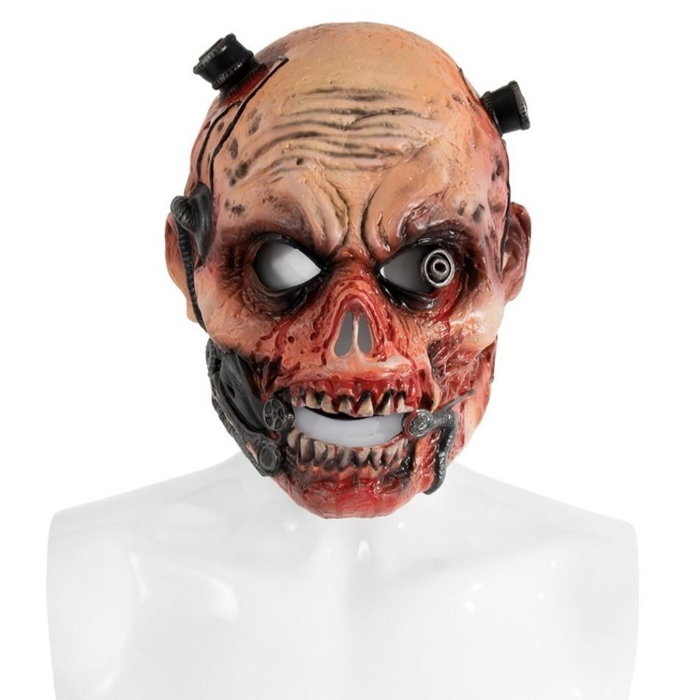 Realistic Halloween Ghost Mask 3D Stereo Demon Grim Reaper Mask Demon Face Cover  Cosplay Events