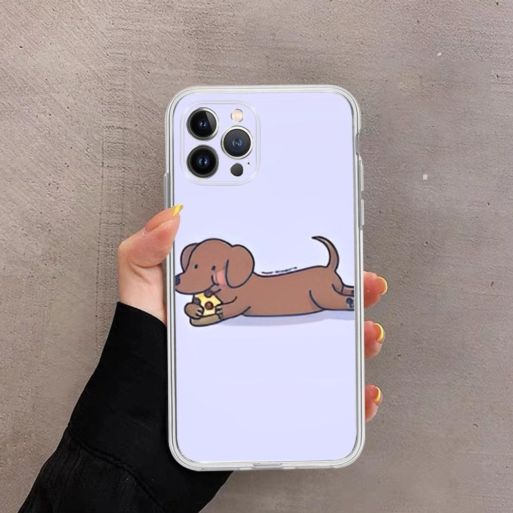 Dachshund Dog Phone Case For iPhone 14 11 12 13 Mini Pro XS Max Cover 6 7 8 Plus X XR SE 2020 Funda Shell