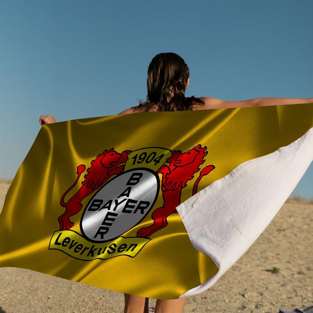 B-Bayer L-Leverkusen Microfiber Printed Beach Towel Mountain Climbing Yoga Beach Swimming Running Absorbent Soft Towel