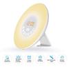 Creative Sunrise Alarm Clock with Music, Seven-Color LED, Sunset Hypnosis, FM Radio, and Night Light