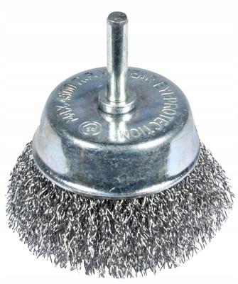Cup Brush with Shank 63mm Zn