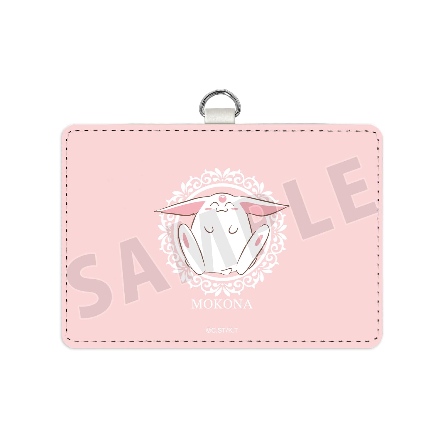 

TV Anime Knight Mokona Pass Case with Neck Strap Magic Rayearth 2-Pocket