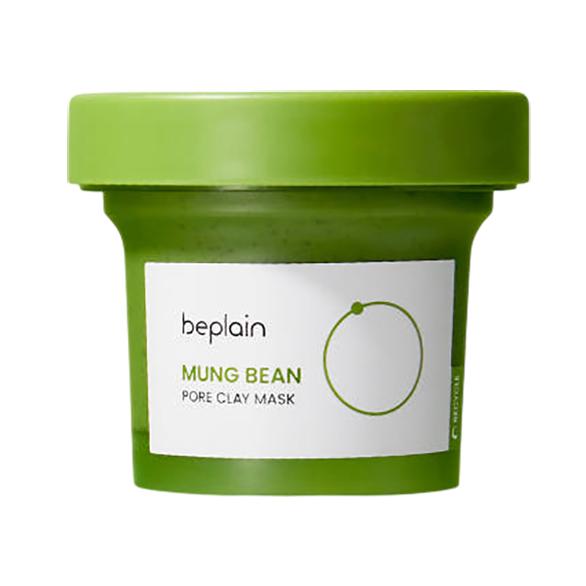 BEPLAIN Masque d'Argile aux Haricots Mungo Verts pour les Pores – Masque Purifiant et Contrôle du Sébum, Coréen