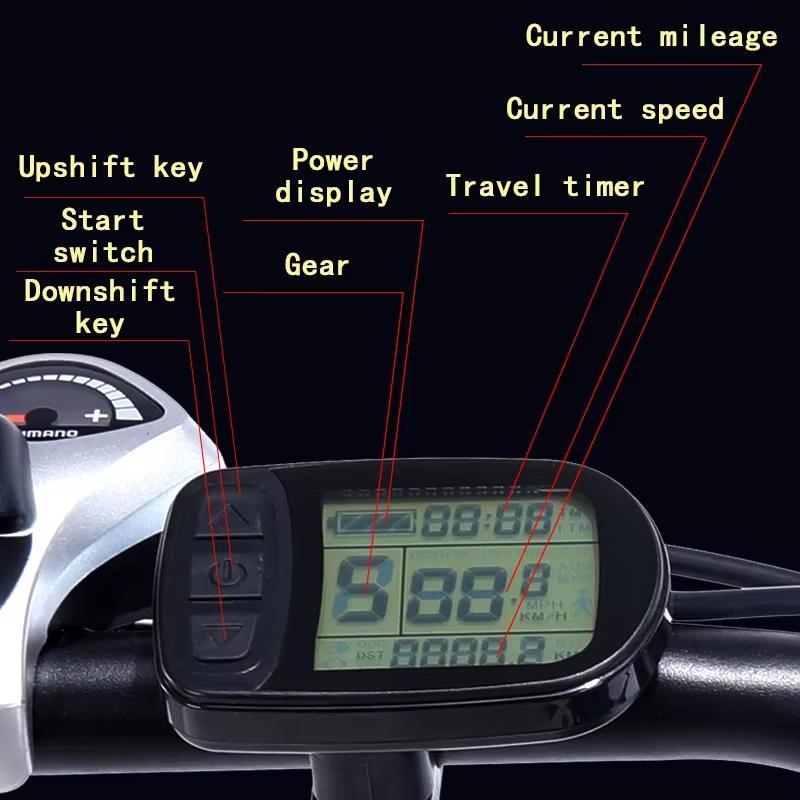 AKEZ 1000W model Aluminum Alloy Electric Bike 21 Speed Electric Bicycle For Adult 29inch Mountain ebike 48v13AH Lithium Battery.