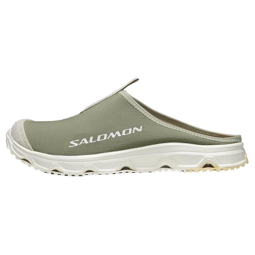 SALOMON Rx Slide 3.0 Sports Casual Anti-Wear Non-Slip Closed-Toe Slippers Unisex Slippers Green 474316