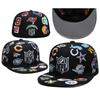 Unisex Embroidered NBA Team Baseball Cap Cotton Linen Adjustable Snapback Hat Women Hip Hop Streetwear
