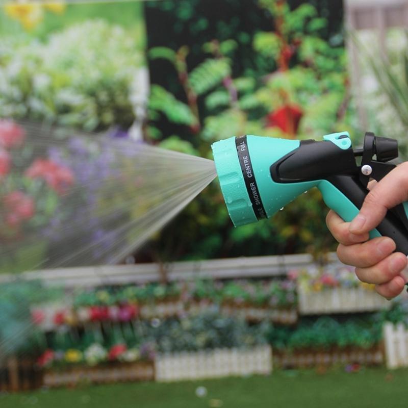 Multifunctional Water Hose Nozzle for Cleaning Watering Garden Irrigation Tool Multiple Easy Carry Hose Sprayer for Car