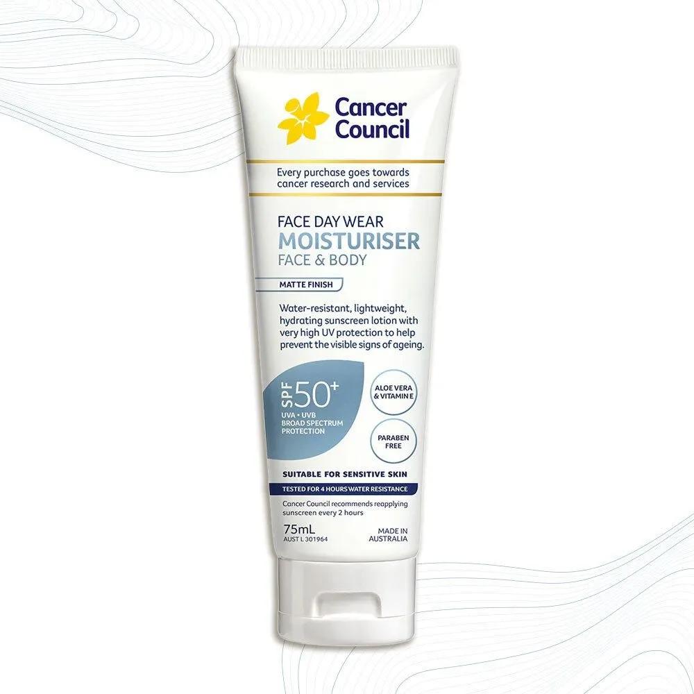 

Aloe Vera Moisturizing Matte Hydration Sunscreen SPF50+ Cancer Council 75ml