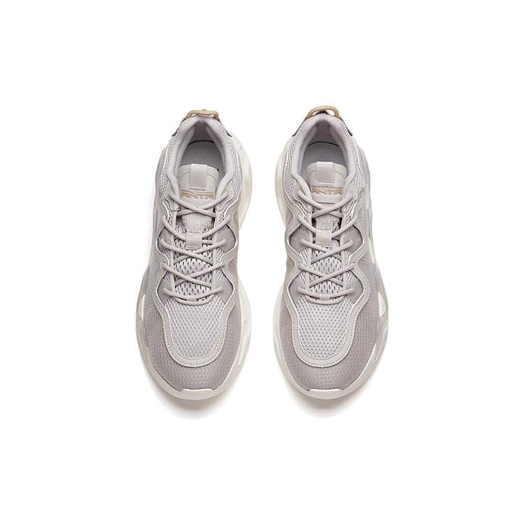 Anta Life Collection Textile, Synthetic Leather Cushioning Slip Resistant Abrasion Resistant Breathable Low Top 112128841-2