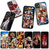 Cover for Apple iPhone 16 15 14 Plus 13 12 Mini 17 Pro Max + ProMax 16E Air Phone Case Luffy One Shanks Piece Roronoa Zoro