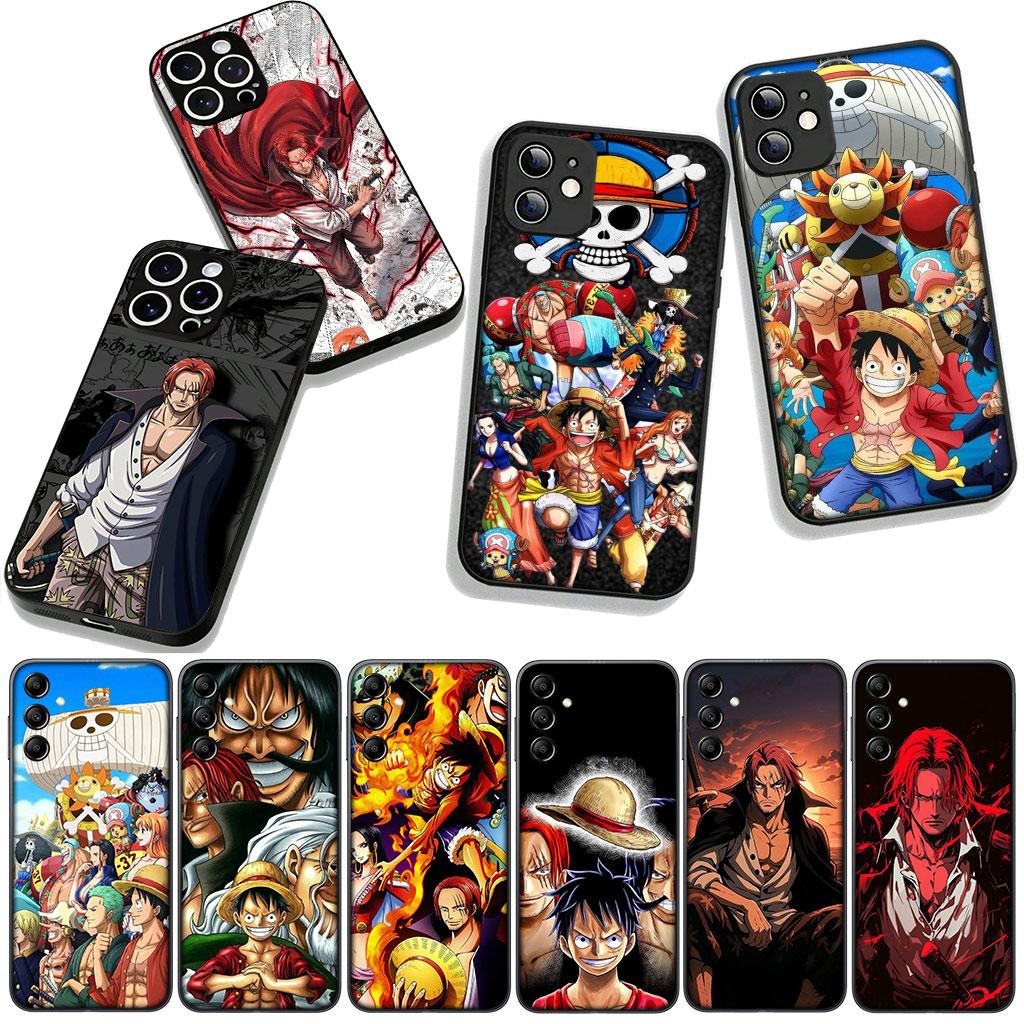 Cover for Apple iPhone 16 15 14 Plus 13 12 Mini 17 Pro Max + ProMax 16E Air Phone Case Luffy One Shanks Piece Roronoa Zoro