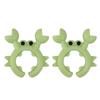 4/1PCS Silicone Spatula Rack Small Crab Anti Scalding Overflow Pot Clip Spoon Holder Clip Universal Shovel Rack Kitchen Gadget