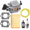 High Quality Carburetor Kit Gaskets Leaf Blower Parts Repair Replacement Tools Spare 7pcs BR340 BR380 BR400 BR420