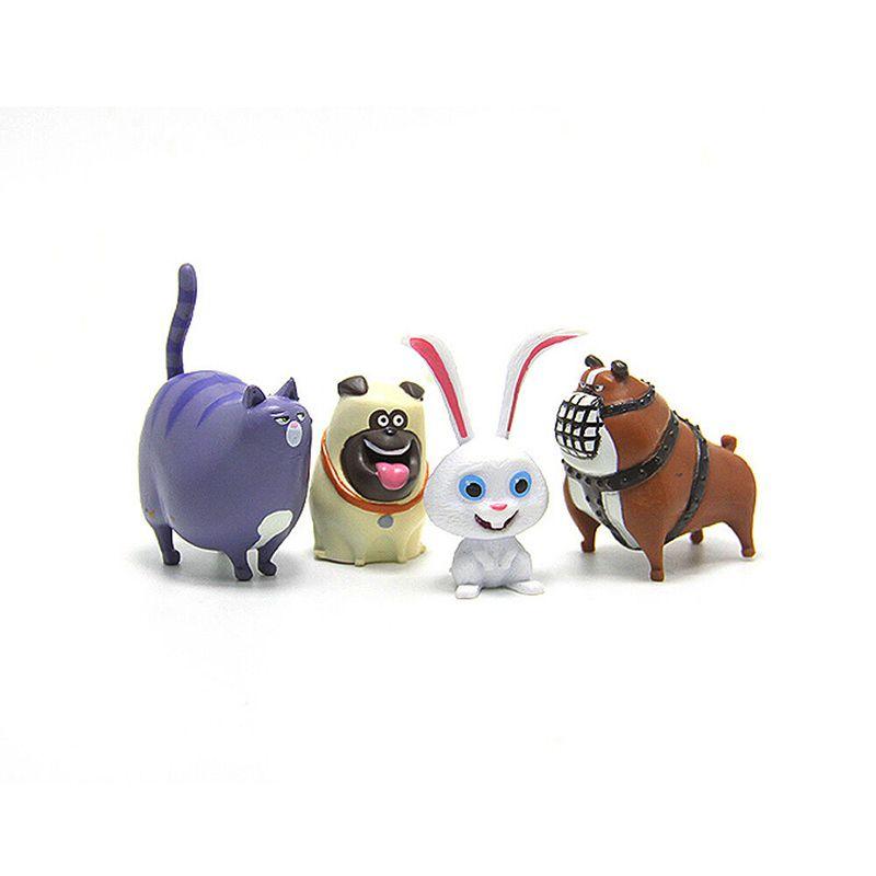 Secret The Life Of Pets Max Snowball Duke Gidget Action Figure Toys 14 Pcs