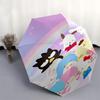Hello Kitty, Sanrio Automatic Open/Close Umbrella-Cute Umbrella with Cute Design, Portable 3-Fold Compact Umbrella for Men & Women, Hallowee
