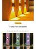 Solar Waterproof Wall Washer Light: Outdoor Courtyard Villa Decoration, Up/Down Lighting for Garden Atmosphere.