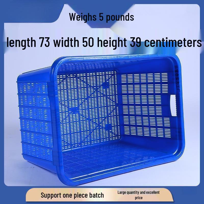 Duże plastikowe skrzynki do przechowywania i obrotu na warzywa, owoce, odzież i logistykę