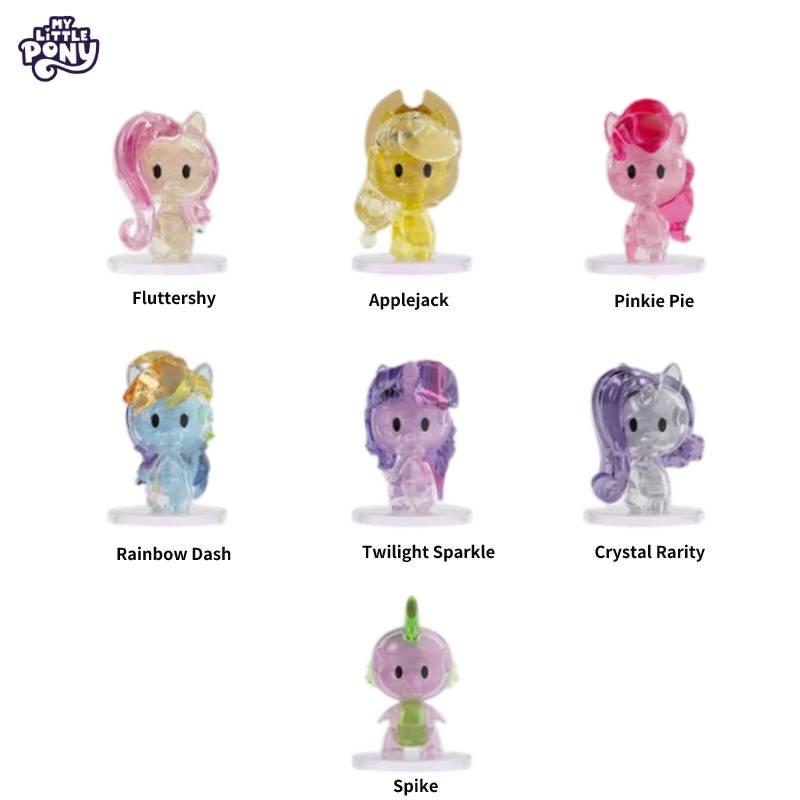 Cărămizi de construcție din cristal pentru adolescenți Model de construcție din cristal Little Pony Jucării