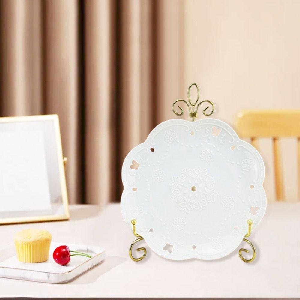 Iron Plate Stands 10inch Metal Easel Rack Durable Display Stand  Home Decoration