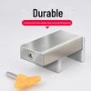 Aluminum Alloy Child Safety Lock for Sliding Windows and Doors