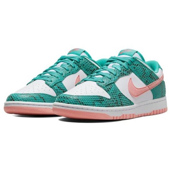 Nike Dunk Low Washed Teal Snakeskin 2022 DR8577-300 EU 41
