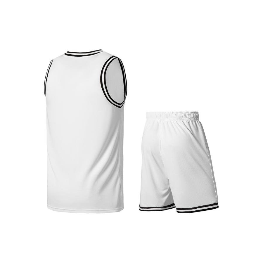 Li Ning Basketball Collection Casual Sportswear Men's Standard White/Black & White Webbing AATU047-2
