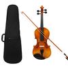IRIN 4/4 Acoustic Violin Natural Color Spruce Violin Fiddle with Case Bow Pro Stringed Instrument For Playing Performance