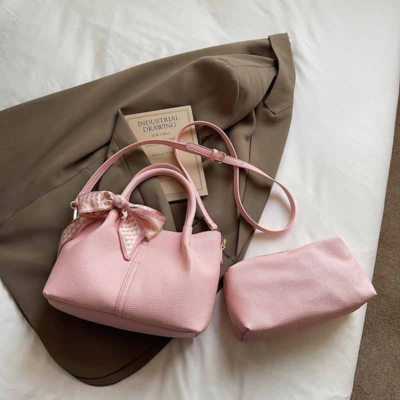 2025 Women's Premium Korean Fashion Handheld Tote: Large Capacity Crossbody for Work & Commute