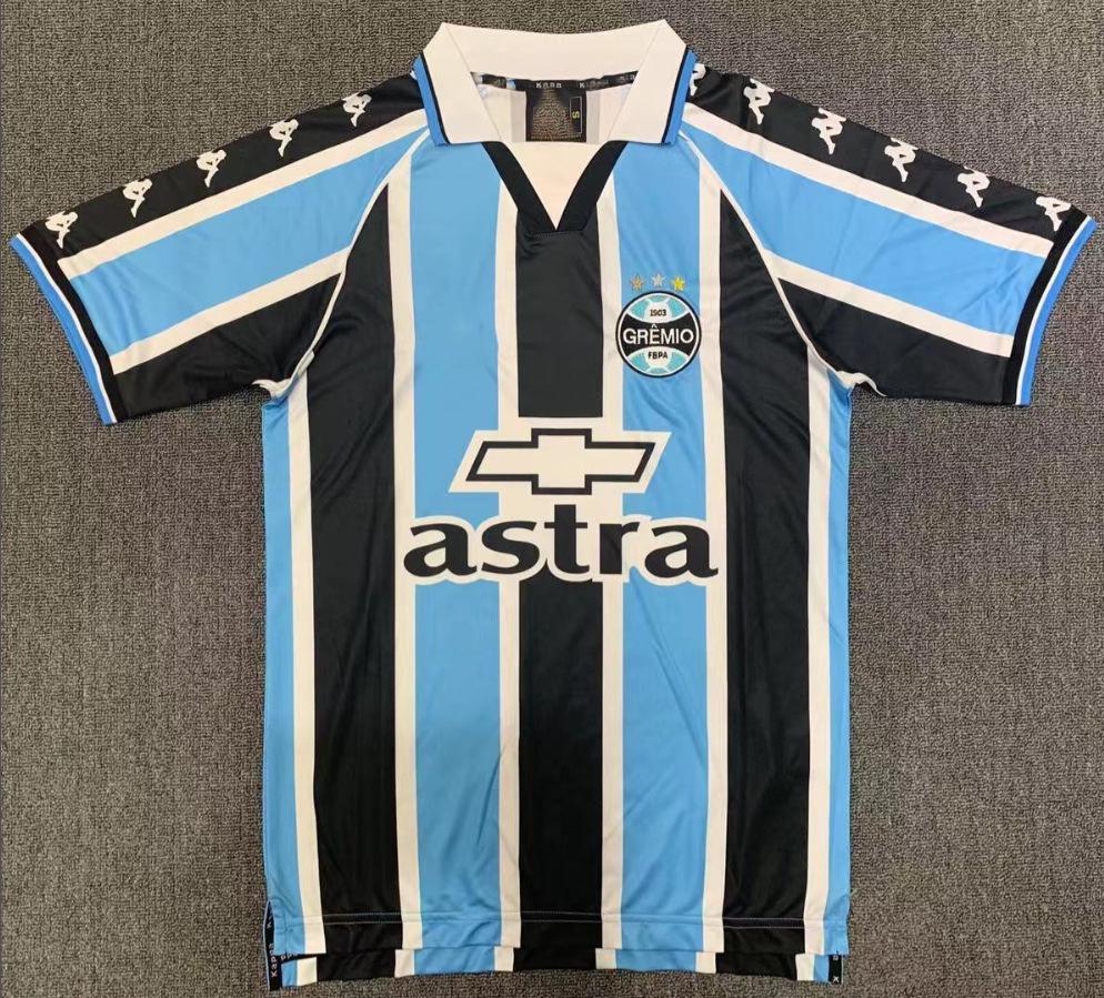 Retro Football Jersey Juve Paris Chelsea Rome Parma Inter Milan Portugal Brazil Gremio