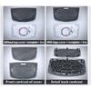 For BMW 3 4 Series F30 F31 F32 F34 3GT  Car Center Console Speaker Cover tweeters 4 inch midrange speaker dashboard loudspeaker