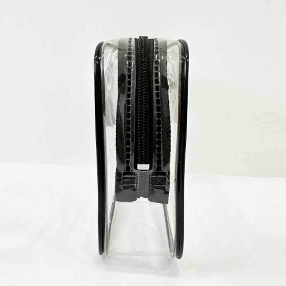 Organizér Pouzdro Cestovní Úložný Organizér Taška růžovočervená PVC Kosmetická Taštička Taška na Make-up Koupelová Toaletní Taška Vodotěsná Průhledná