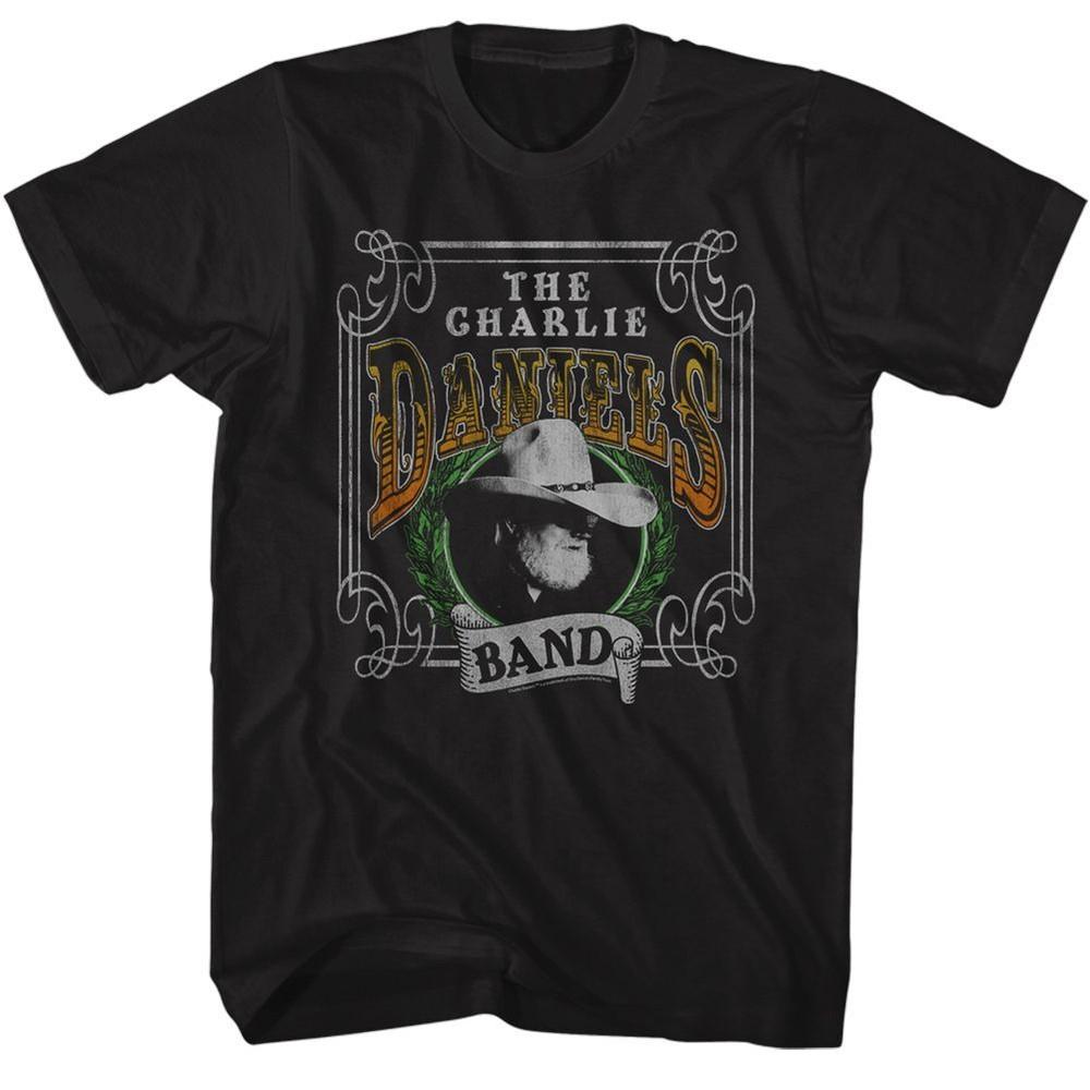 

Charlie Daniels Band Yucca Leaves Black T-Shirt XL